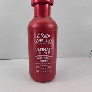 Wella Prof Ultimate Repair Shampoo AHA Omega9 Step 1 Hair Treatment‎ 8.4oz